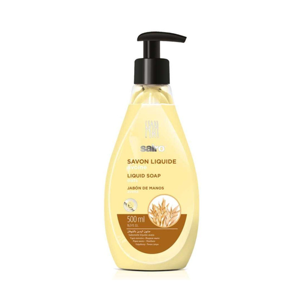 Sairo Oatmeal Hand Soap, Moisturizing Liquid Cleanser, 500ml