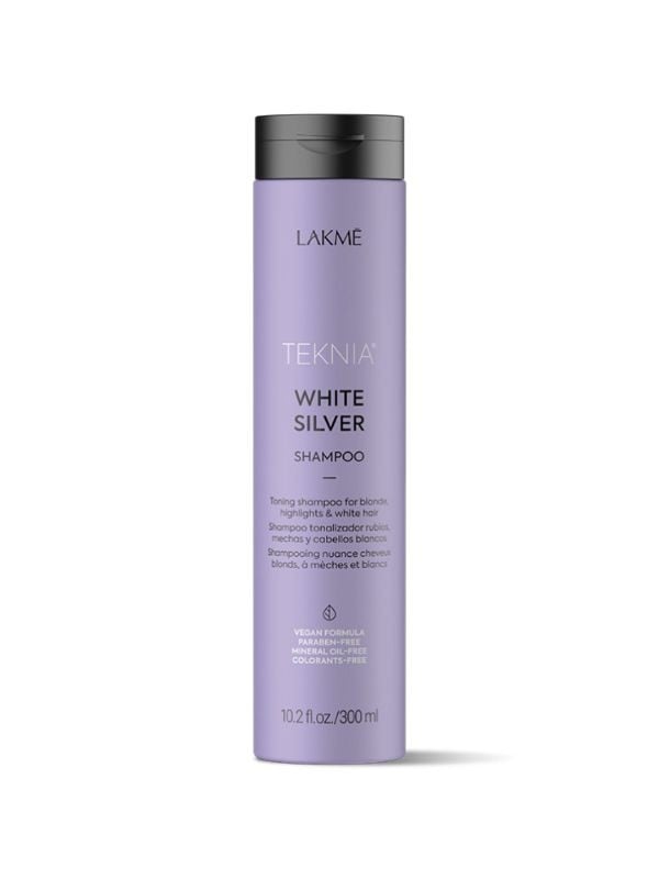 Silver Shampoo Neutralizes Yellowness Violet Pigments Lakme 300ml