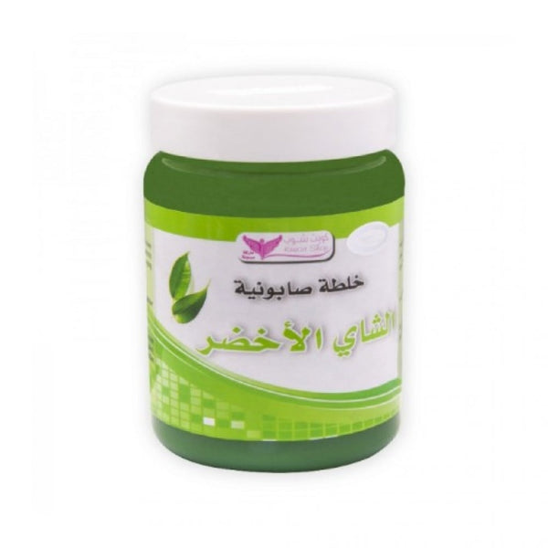 Kuwait Shop Green Tea Soap with Raw Shea Butter, 500g