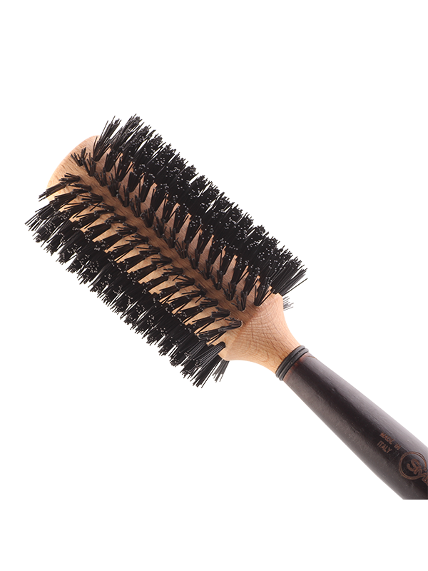 Stylist Heat Resistant Hair Brush Dense Bristles Made in Italy