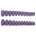 Forever 52 Velvet Matte Effect Artificial Nails KFN008 24-Pack