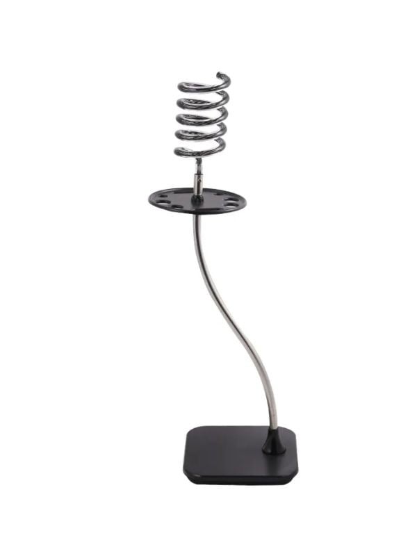 Salon System Hair Dryer & Brush Holder with White Marble Base