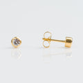 Gold Plated Ear Tips Allergy Free Sterilized Studex 1 Pair