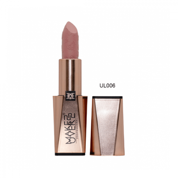 Make Over 22 Rouge Ultra Matte Lipstick UL006, Beeswax Formula