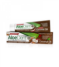 Aloedent Natural Toothpaste with Coconut Oil - Fluoride-Free, 100 ml