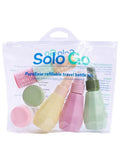 Solo Go Travel Bottle Set with Hair Rollers 6 PCS