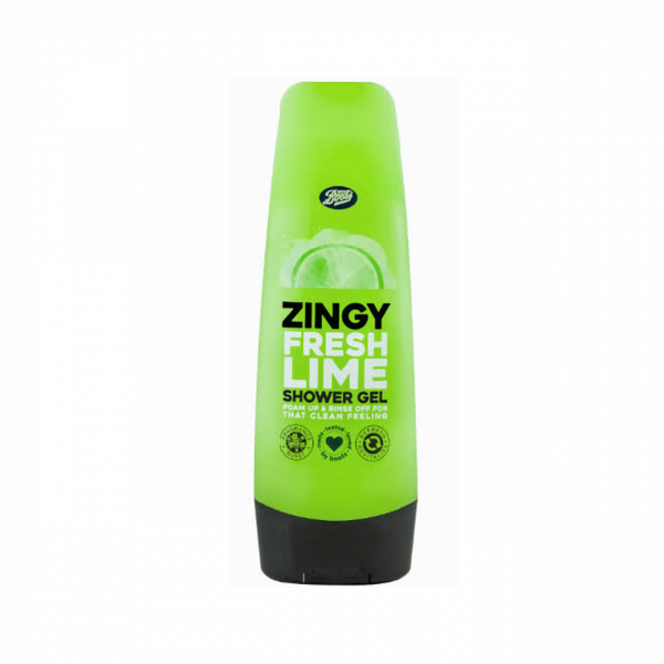 Boots Zingy Fresh Lime Shower Gel with Lemon Extract 250ml