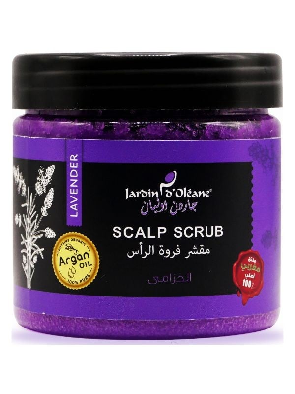 Scalp Exfoliating Scrub Lavender Clarifying Garden Olian 250g