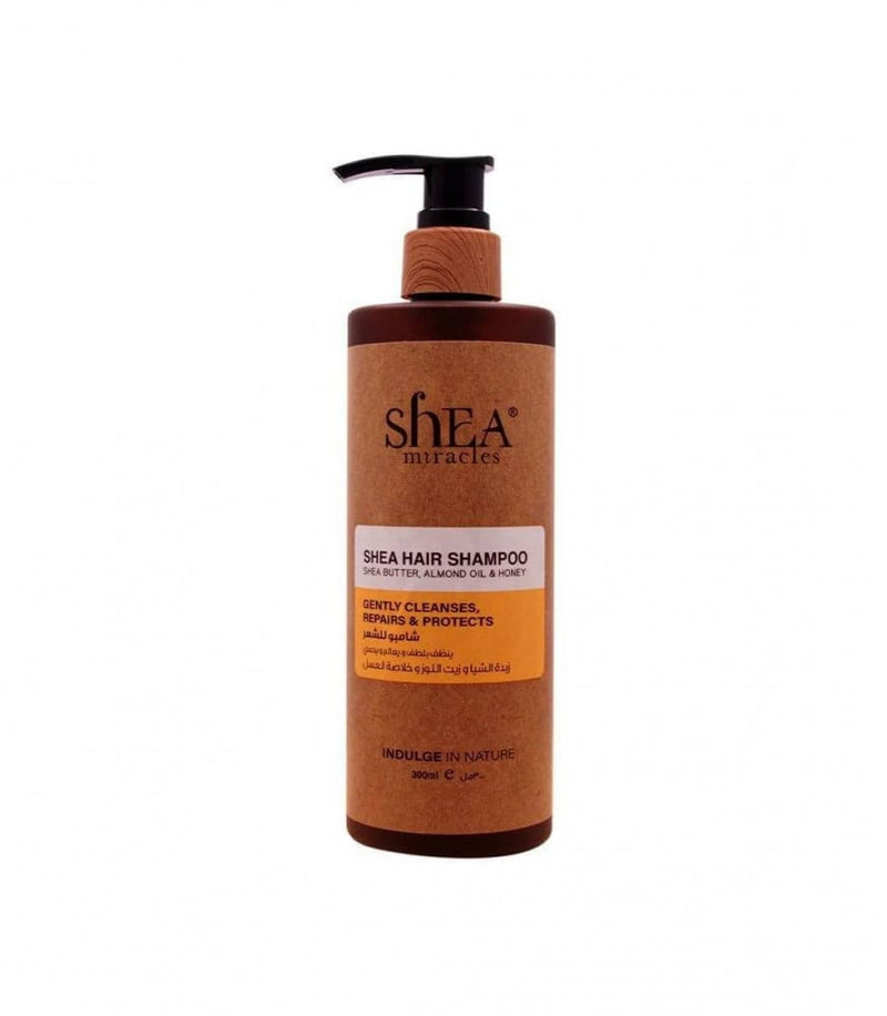 Shea Miracles Almond & Honey Shampoo, Moisturizing, 300ml