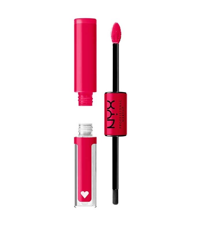 NYX Professional Makeup Liquid Lipstick & Ultra Shine Lip Gloss, 18 On Mission