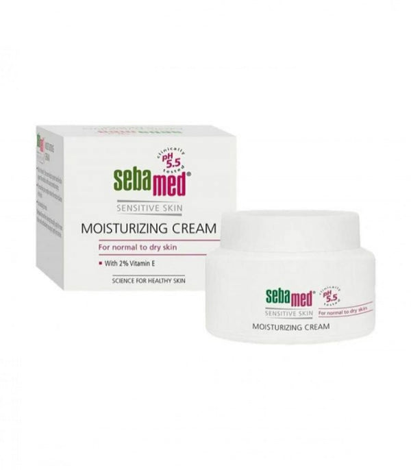 Sebamed Moisturizing Cream with Vitamin E for Daily Skincare, 75ml