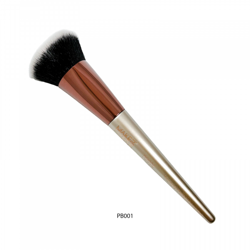 Make Over 22 PB001 Triangular Foundation Brush for Liquid and Cream Makeup