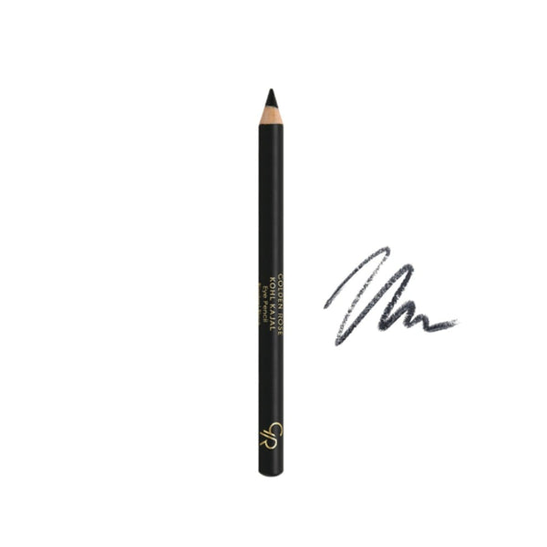 Golden Rose Black Kajal Eyeliner Pencil 1.4g Long-Lasting