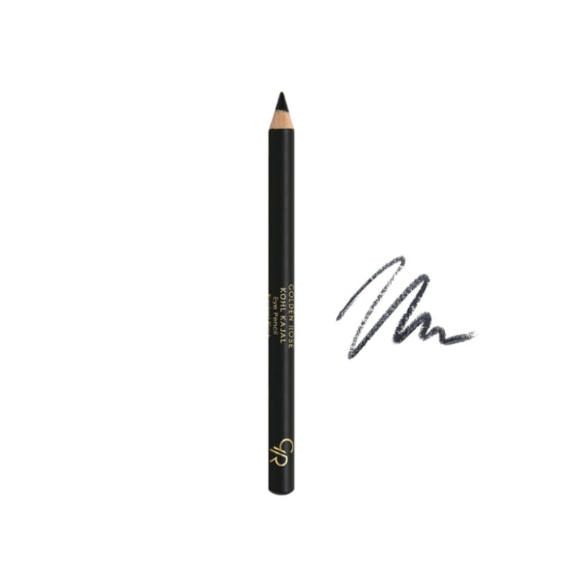 Golden Rose Black Kajal Eyeliner Pencil 1.4g Long-Lasting