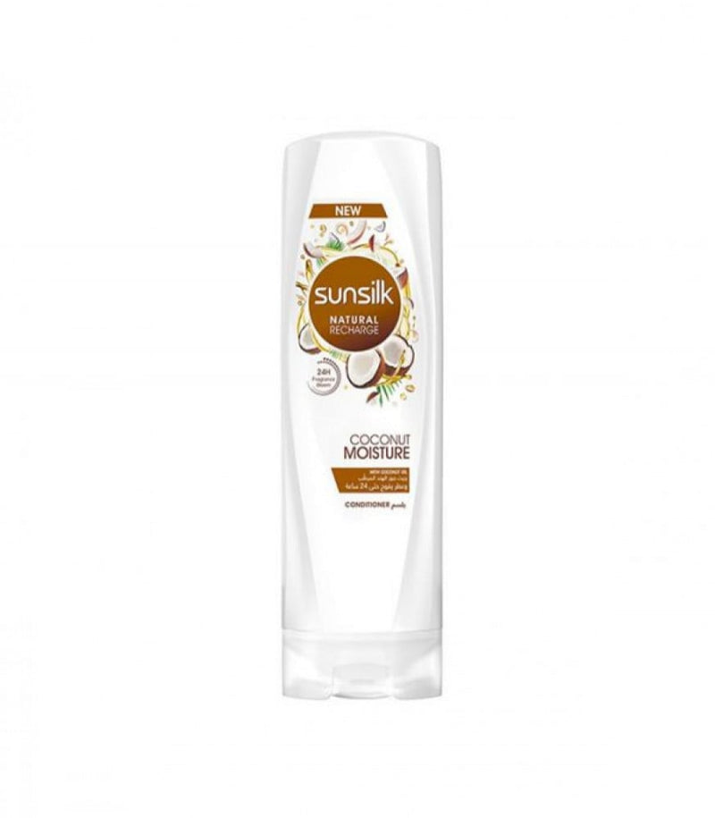 Sunsilk Coconut Moisturizing Conditioner, Strengthens Damaged Hair, 350ml