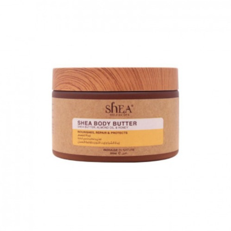 Shea Miracles Shea Butter Body Cream with Almond Oil and Honey 150ml