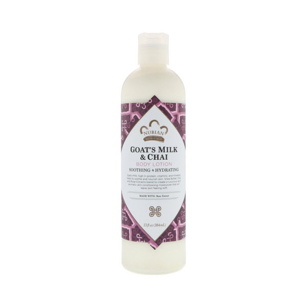 Nubian Heritage Goat Milk and Tea Moisturizing Body Lotion 384ml