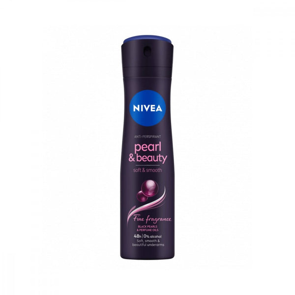 Nivea Pearl & Beauty Antiperspirant Spray, 48-Hour Protection, 150 ml