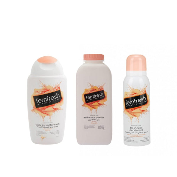 Femfresh 0 Sensitive Intimate Wash pH Balanced Care Set 250ml
