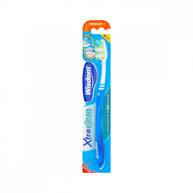 Best Manual Toothbrush 2022 Multi-Level Design Medium Bristles Wisdom