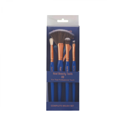 Real Beauty Makeup Brush Set RB509-2 Blue Multi-Piece
