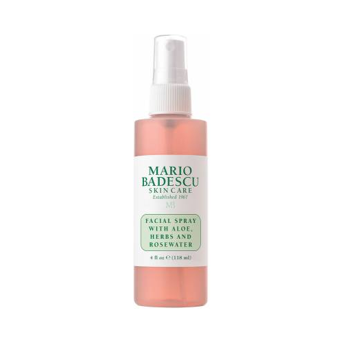 Mario Badescu Facial Spray with Aloe, Herbs, and Rosewater, 4 oz