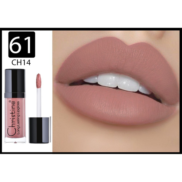 Christine Matte Liquid Lip Gloss No. 61W 6.8g