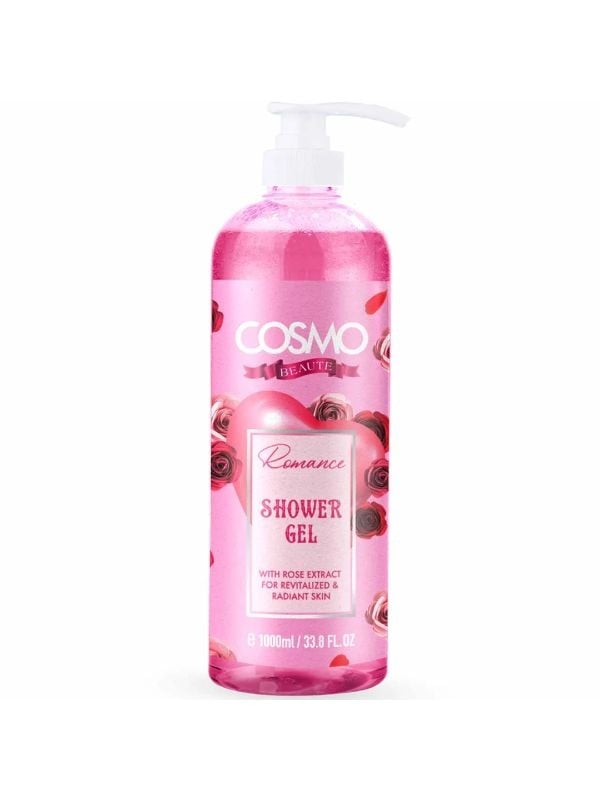 Buy Shower Gel Romance Rose Extract Cosmo 1000ml