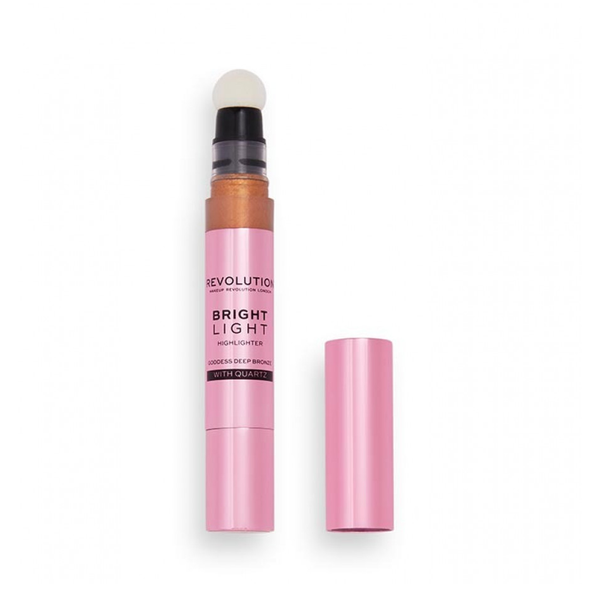 Revolution Bright Light Liquid Highlighter in Goddess Deep Bronze