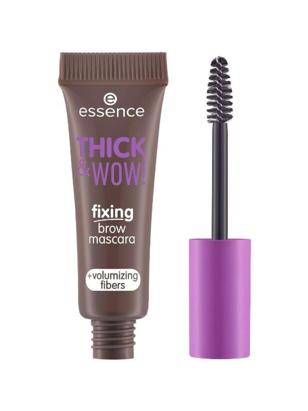 Thick It Stick It Brow Mascara Volumising Fibers Ash Brown Essence 5ml