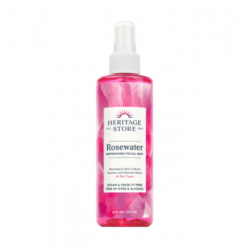Rose Water Facial Mist Hydrating Refreshing Heritage Store 237ml
