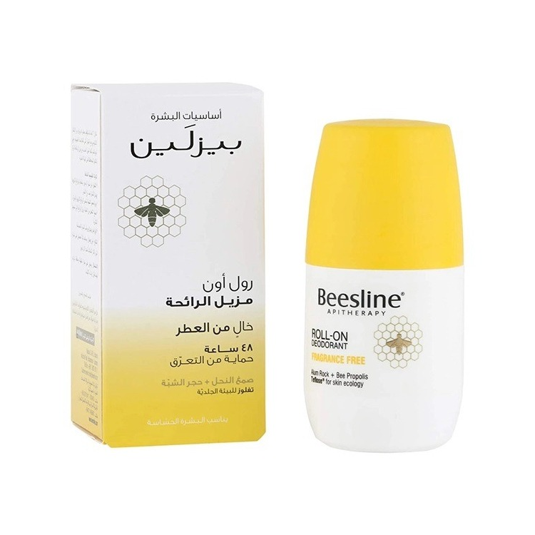 Beesline Deodorant Roll-On Natural Odor-Free Sensitive Skin 50ml
