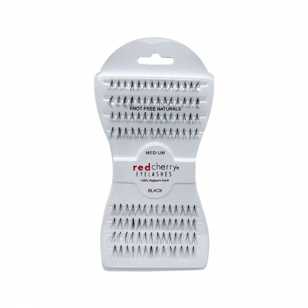 Red Cherry Medium Eyelashes 100% Human Hair Reusable