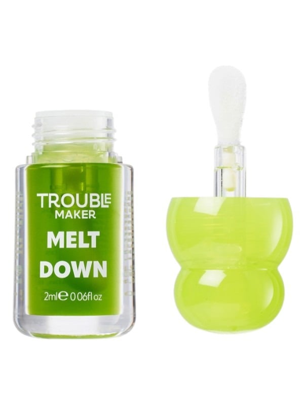 Trouble Maker Melt Down Lip Oil Dizzy Busy Green 2 ml