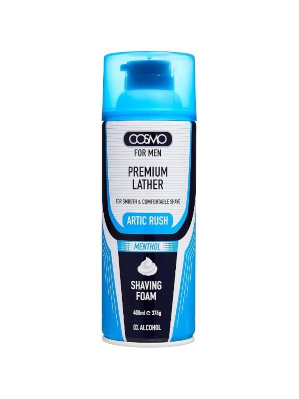 Foam Shaving Cream with Menthol Cooling Cosmo 400ml