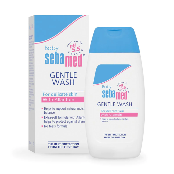 Sebamed Baby Gentle Wash, pH 5.5, Soap-Free, Alcohol-Free, 200ml