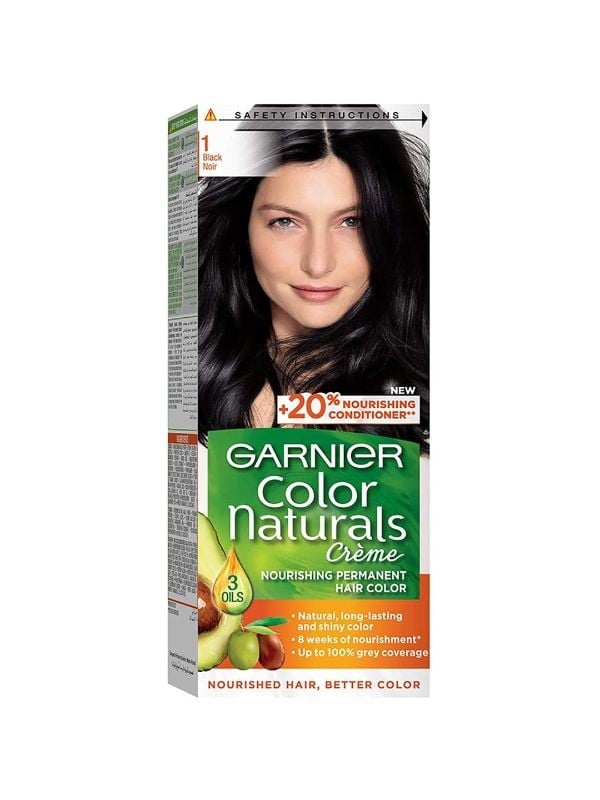 Best Black Hair Dye Permanent Garnier Color Naturals 1