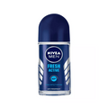 Nivea Men Active Fresh Roll-On Deodorant, 48-Hour Sweat Protection, 50ml