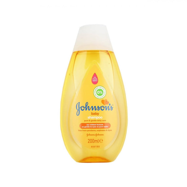 Johnson's Baby Shampoo, Tear-Free Formula, Daily Cleansing, 200ml