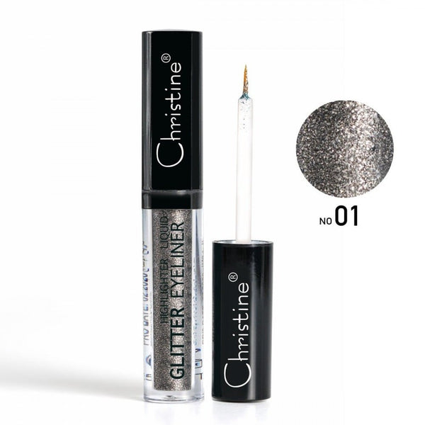 Christine Glitter Eyeliner Liquid Gel Formula