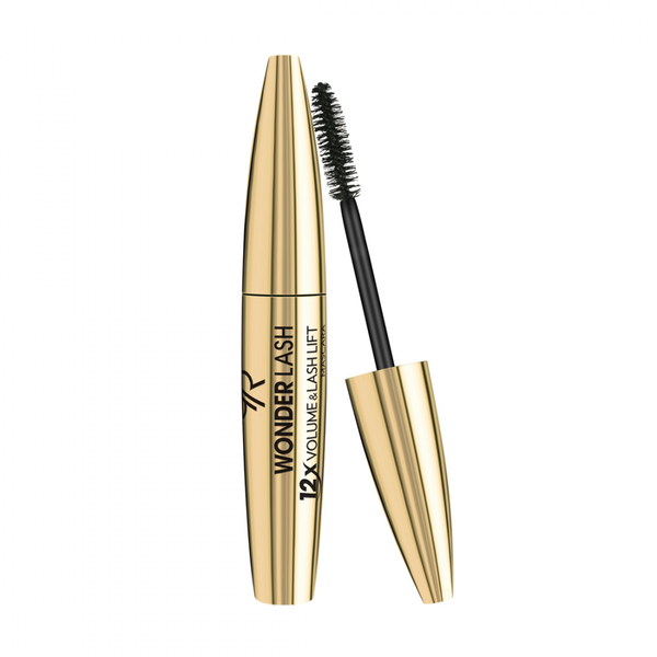 Golden Rose Wonder Lash Mascara, Fiber Brush, 12 ml