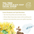 Petal Fresh Tea Tree and African Black Soap Facial Scrub