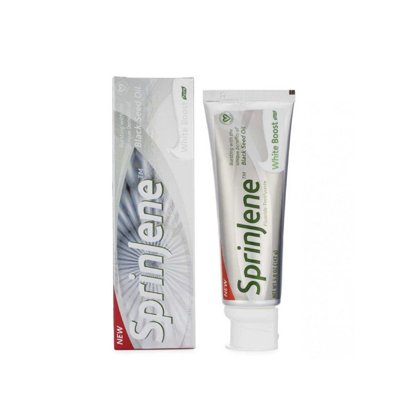 Whitening Toothpaste Anticavity Black Seed Oil Formula SprinJene 142g