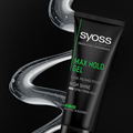 Strong Hold Gel for Curly Hair Long-Lasting Shine SYOSS 250ml