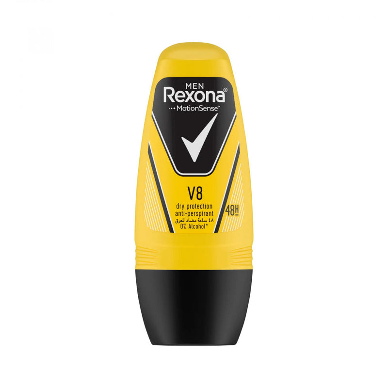 Men's Deodorant 8-in-1 Roll-On 48-Hour Protection Rexona 50ml