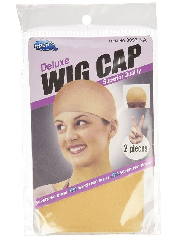 Deluxe Wig Cap - Beige - 2 Pieces