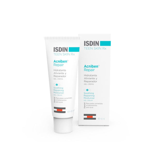 Isdin Acnepin Soothing and Repairing Gel Cream for Acne-Prone Skin, 40ml