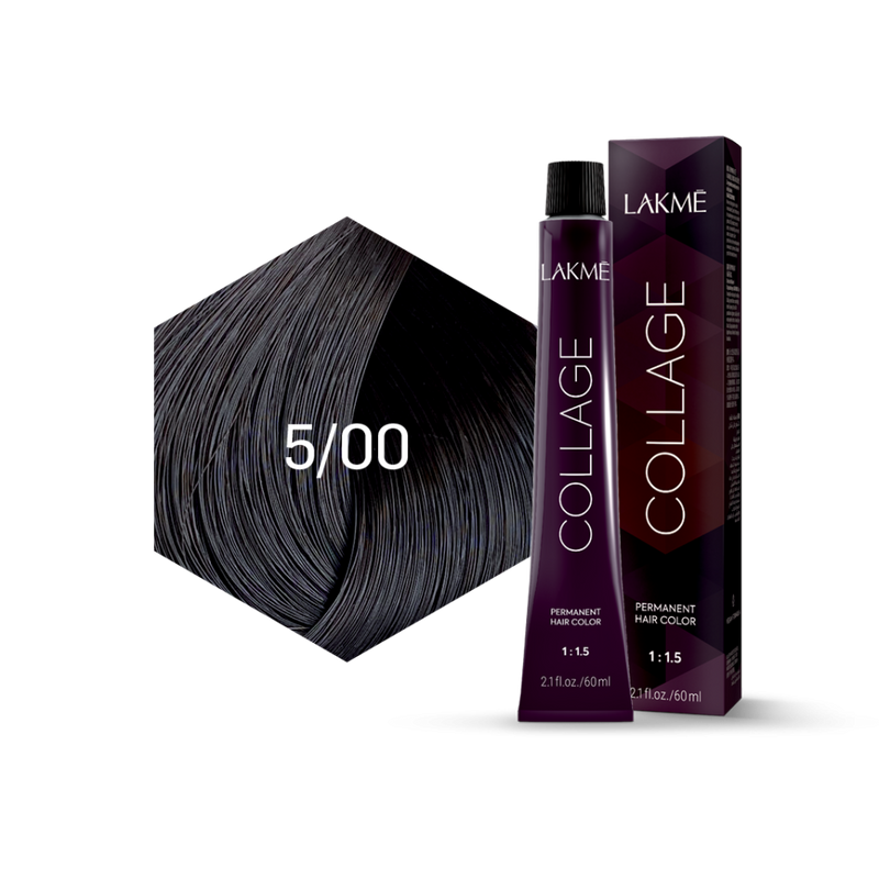 Best Semi Permanent Hair Color Light Brown Lakme Collage 5/00 100ml