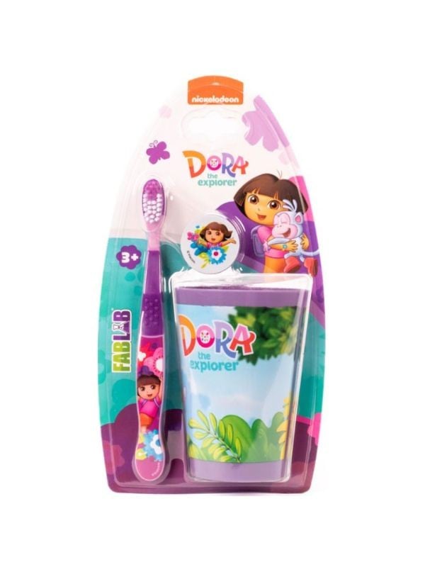 Dura Children's Toothbrush with Cover and Rinse Cup