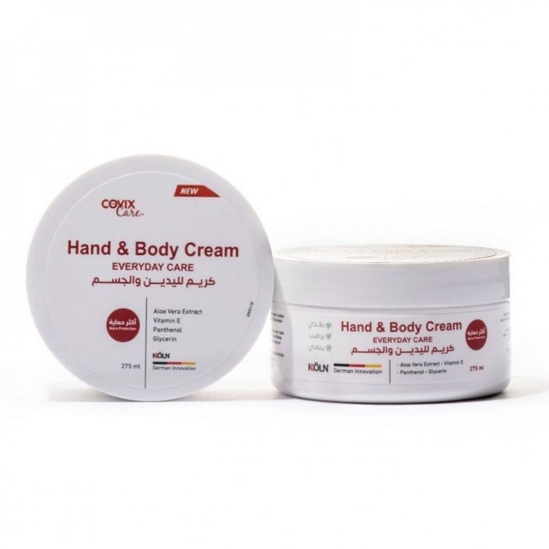 Covix Care Daily Hand and Body Cream, Moisturizing, 275 ml